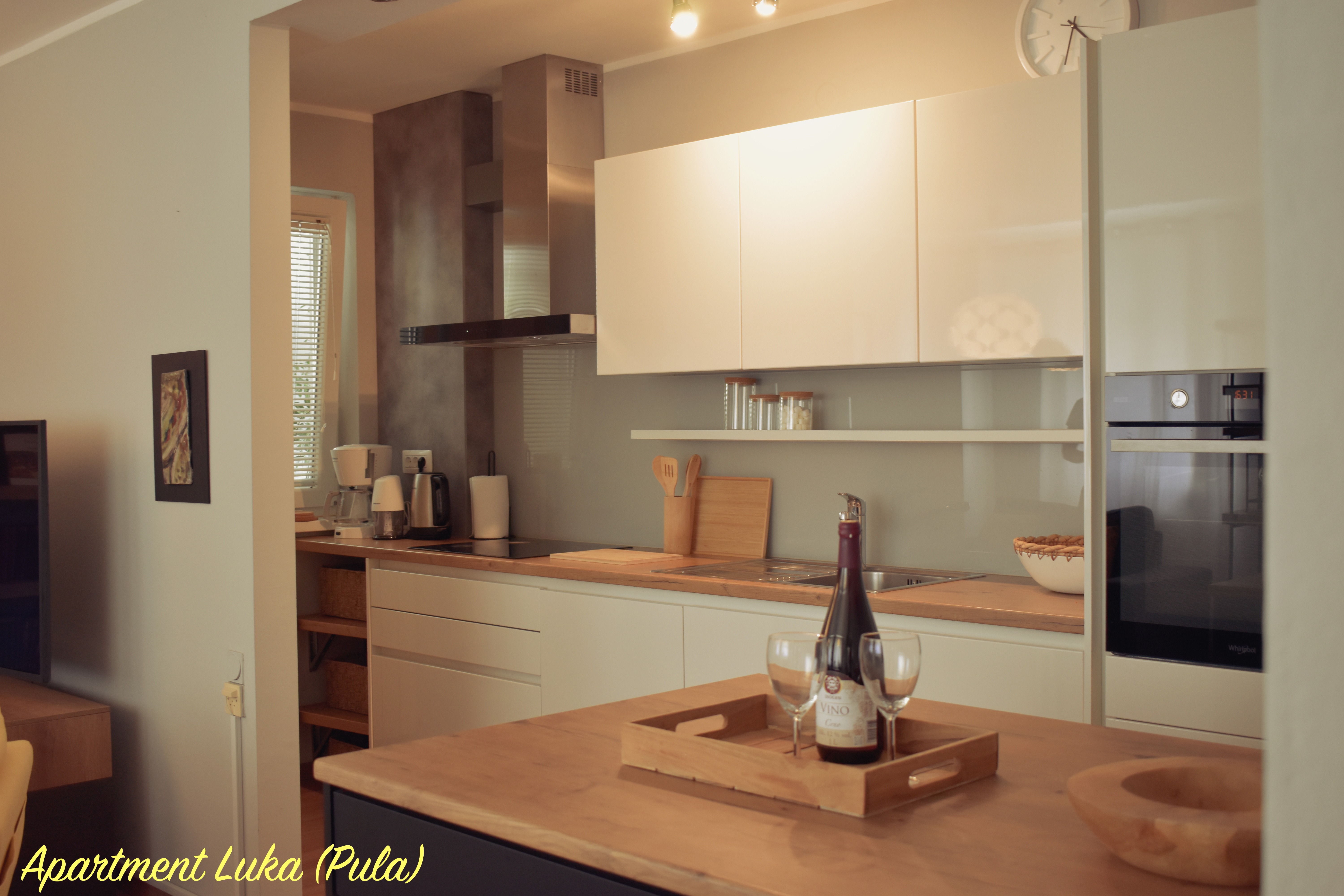 Fully equipped modern kitchen