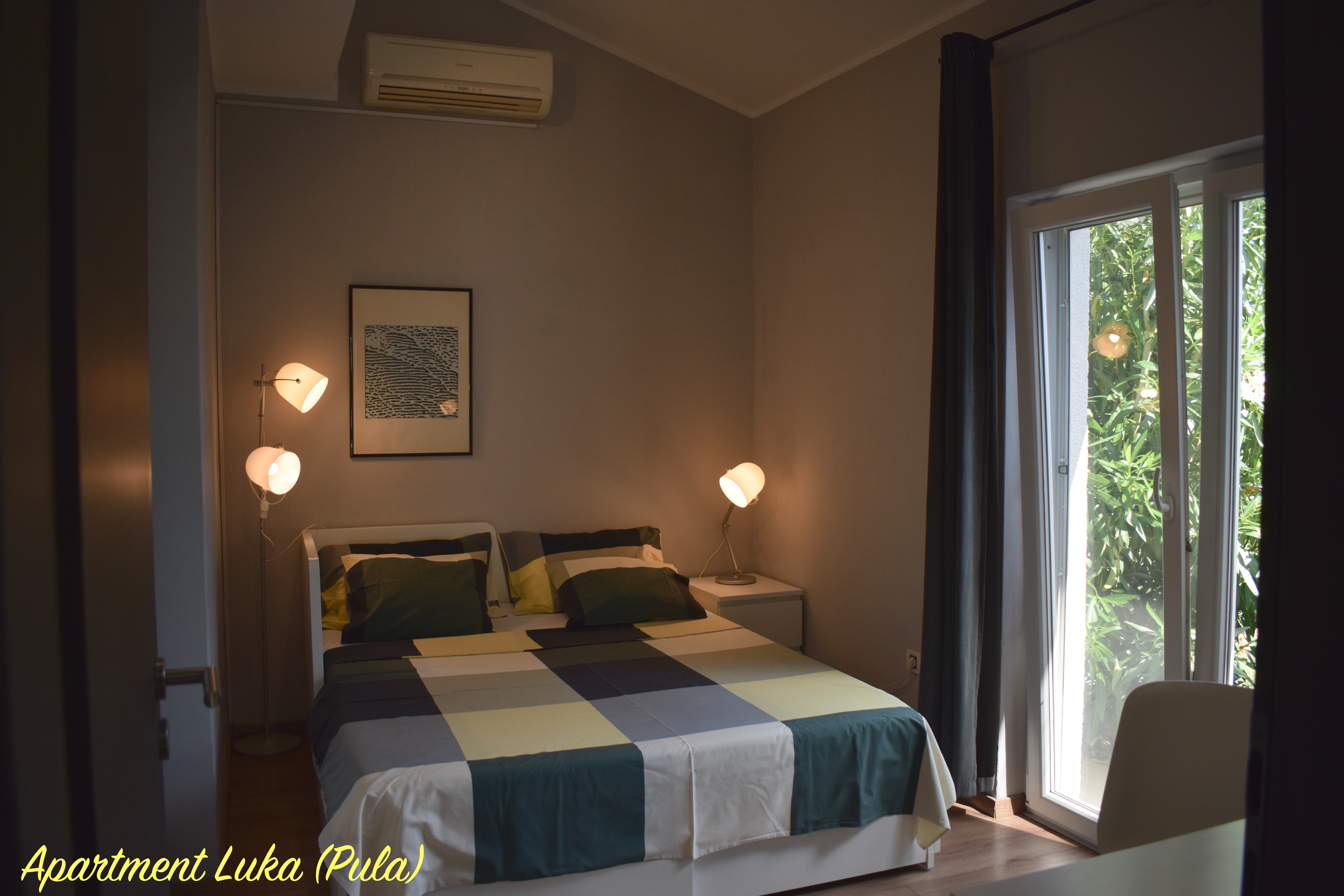 Comfortable bedroom #2 with private working space